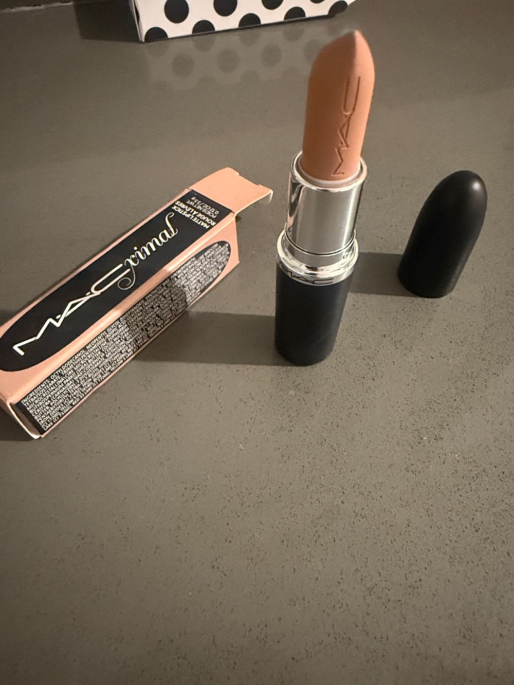 MAC Matte Lipstick in Nude Peach Tone